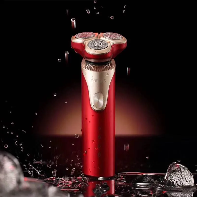 SOOCAS S3 электробритва 3 резака для сухого влажного бритья Беспроводная USB