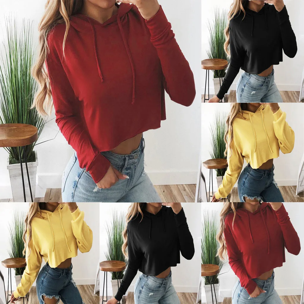 

Shawn Mendes Blackpink Fashion Women Long Sleeve Drawstring Sweatshirt Hooded Solid Top Pullover Blouse sudadera mujer moletom