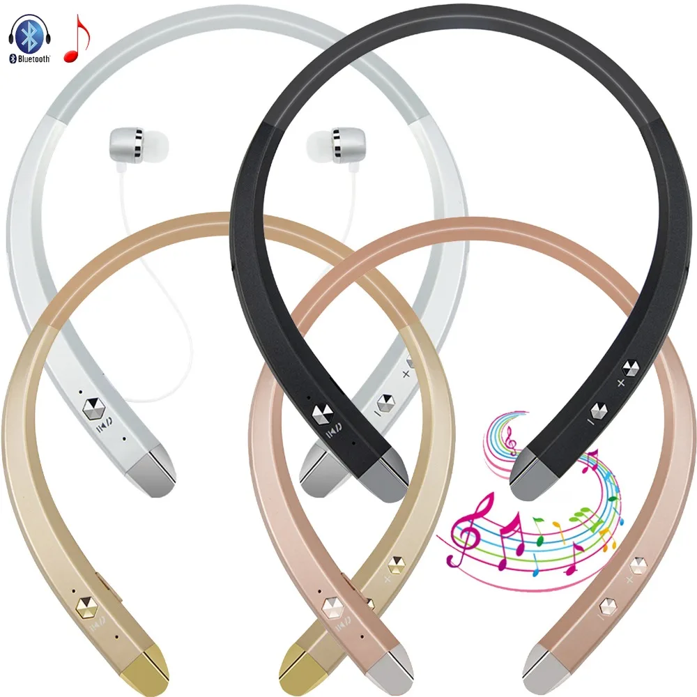Bluetooth Earphone Wireless Headset Stereo Heaphone With Mic Neckband