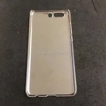 

200pcs/lot Free Shipping Clear Crystal Hard Back Case Cover For Huawei P10 / P10 Plus