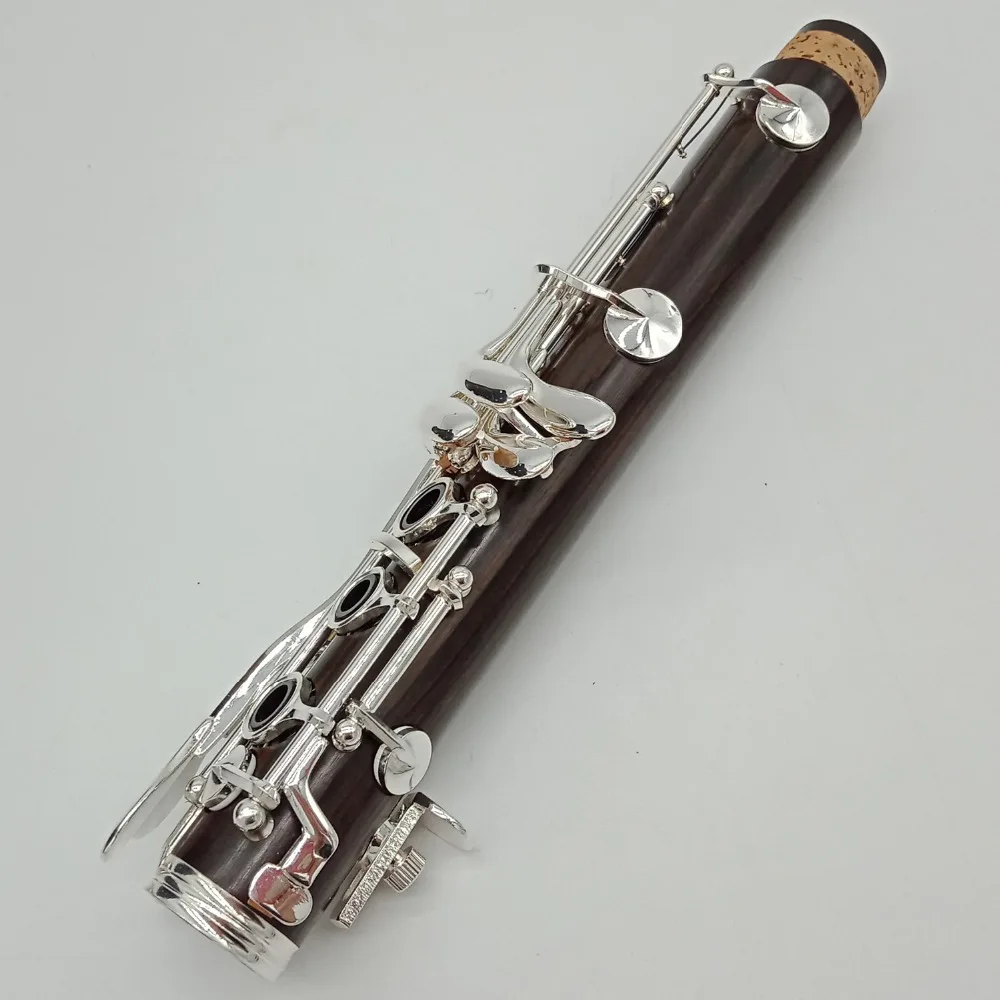 Ebony Blackwood Clarinet CONSERVATOIRE Professional Bb Clarinets Bakelite 17 Keys Musical Instruments Mouthpiece