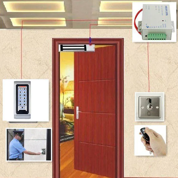 Buy Full RFID Reader Door Access Control System Kit