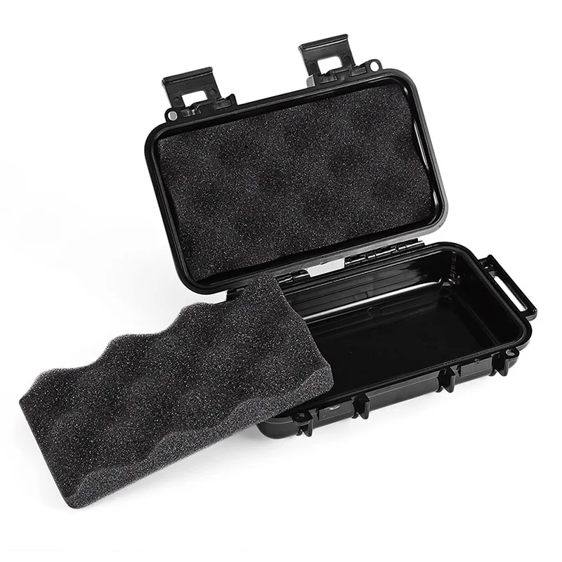 

Hot High Quality Waterproof Shockproof Survival Case Container Storage Carry Box Portable Phone Protect EDC Field Survival Tool