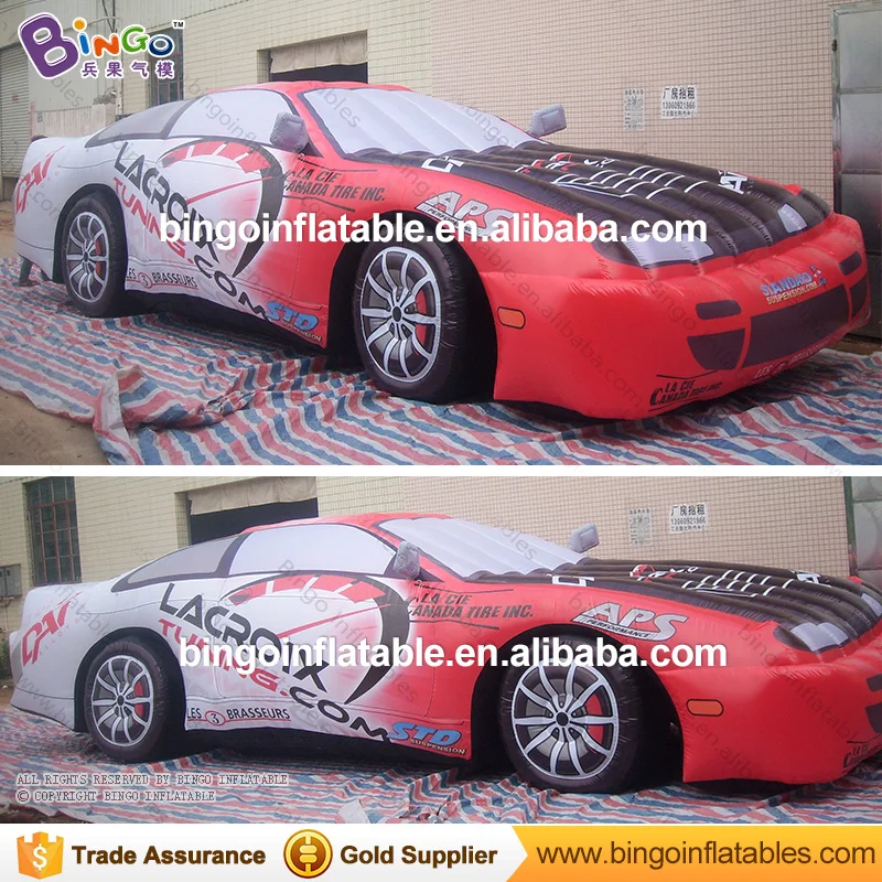 8m giant Inflatable racing car replica model decoration for events/advertising customize BG-A0571 toy