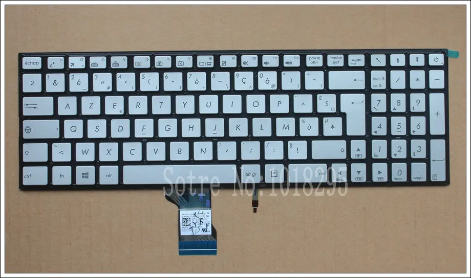 Новый FR Клавиатура с подсветкой для ASUS UX52 UX52A N541 N541L N541LA Q501 Q501L Q501LA Q551 Q551L Q551LB Q551LN