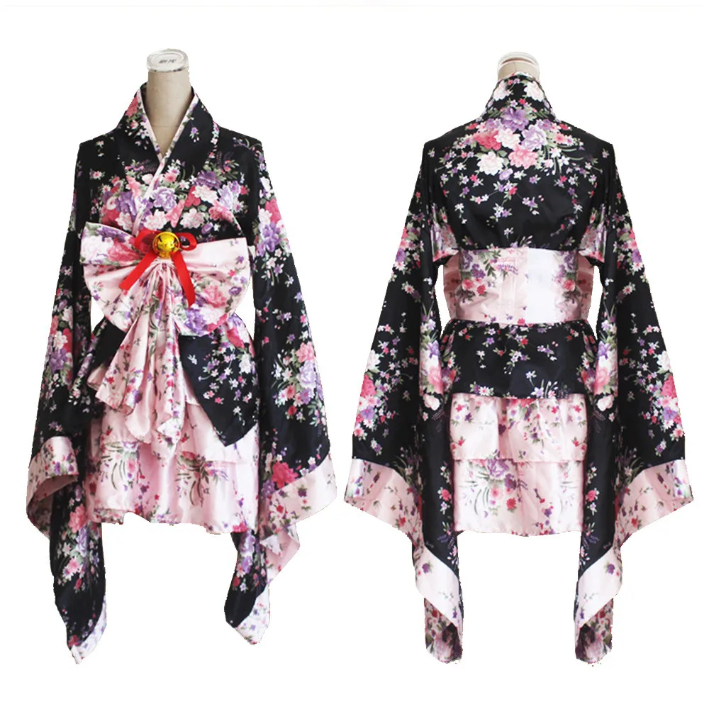 Полный набор тяжелых Cherry Blossom Косплэй одежда с мультяшными рисунками японские