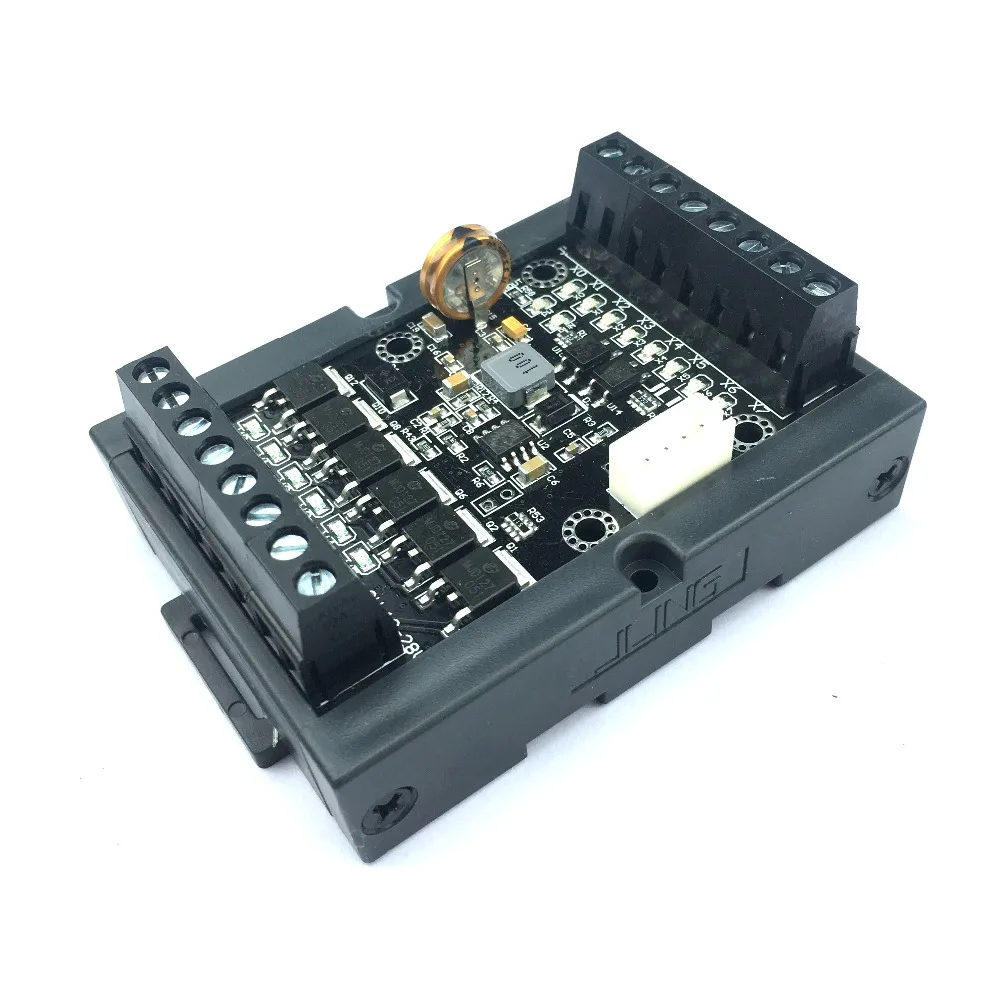 

PLC industrial control panel simple FX1N-14MT delay module can be directly filming plc programmable logic controller