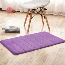 Пальто из плотного флиса кораллового цвета для ковер нескользящий абсорбирующий коврик медленный отскок коврик для кухни, ванной Ванная комната коврик 40*60 50*80 60*90 см Carpe ковер