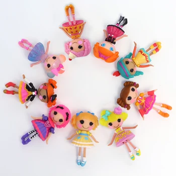 

1pc 3Inch mini lalaloopsy Doll Bulk Button Eyes Action Figure Toy Juguetes Brinquedos Toys Best doll toys for girl children Kids