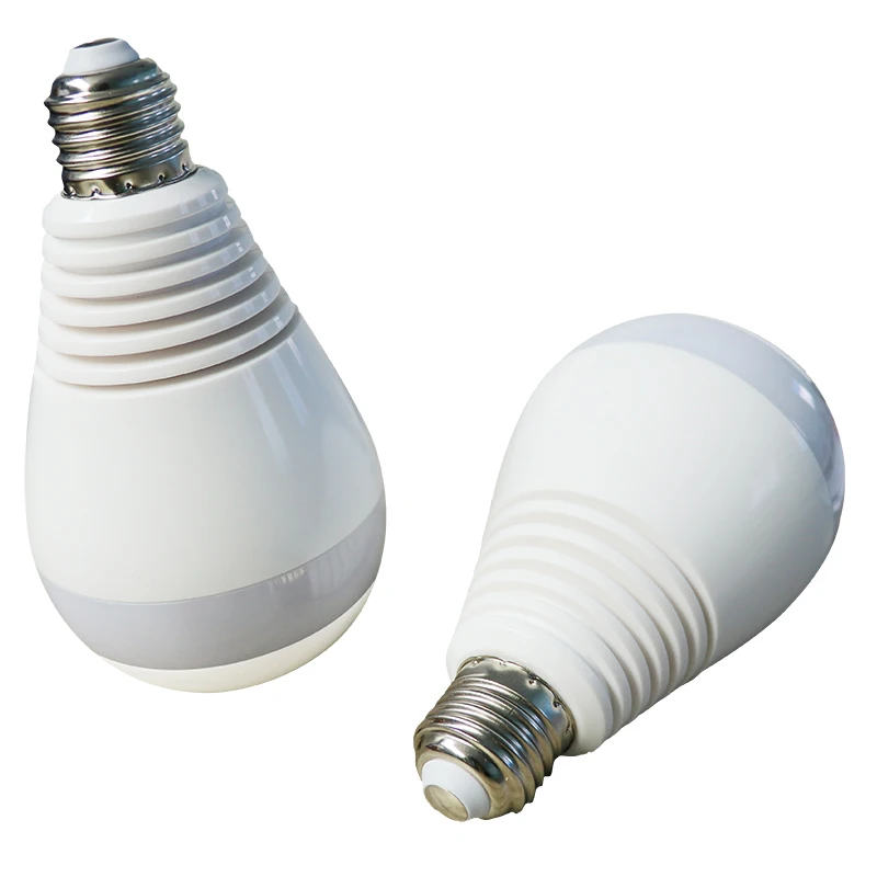 

Newest IP Camera Panoramic 360 Degree Wifi LED Bulb Light Wireless HD 1080P Security Surveillance Cam --