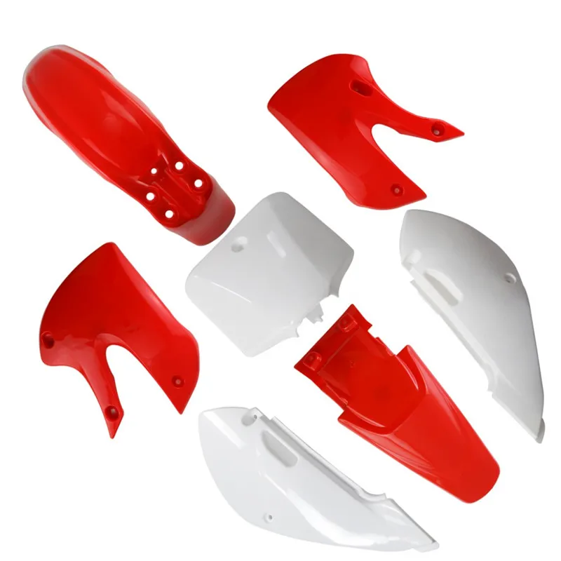 

TDPRO New Motorcycle Plastics Plastic For Kawasaki KLX110 KX65 DRZ110 Plastic Body Kits Red Motor Covers Free Shipping
