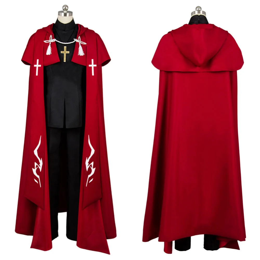 Карнавальный костюм FGO Fate/Apocrypha shiro Kotomine Amakusa Tokisada карнавальный Костюмные