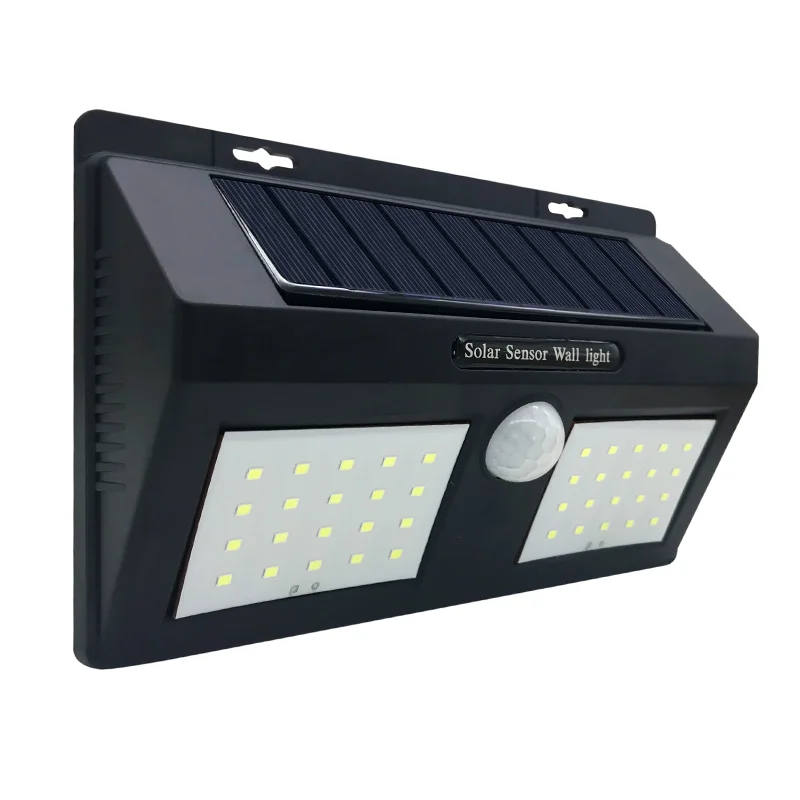 IP65 3 7 V Солнечный свет 20/40 светодиодный настенные светильники движения PIR Сенсор