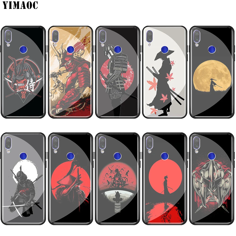 Lavaza Japanese Samurai art Tempered glass TPU Case for xiaomi 8 9 A1 A2 | Мобильные телефоны и аксессуары