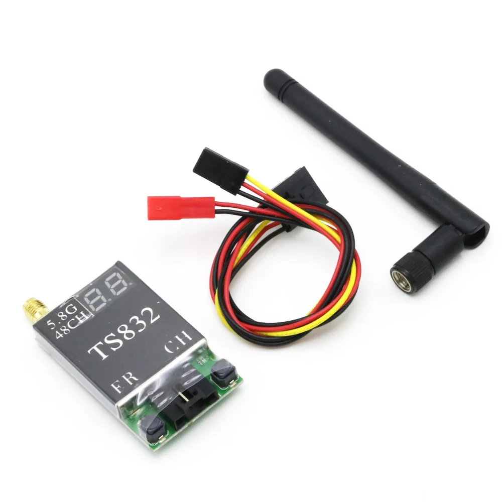 Mitoot TS832 FPV 5 8G 48CH 600mW 7 4 16V беспроводной AV Передатчик для Multirotor часть|Детали и