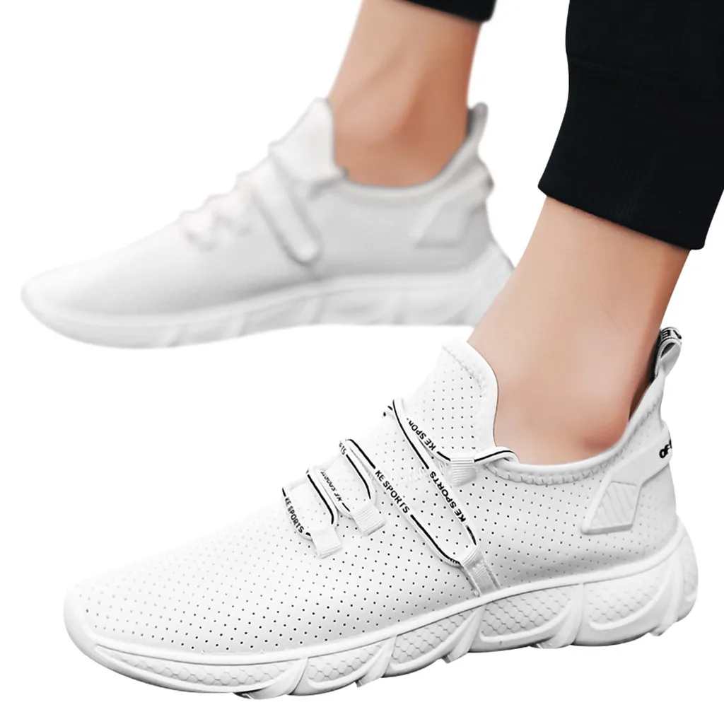Womens Ultralight Flying Weaving Loafers Trainers Flat Slip On Comfy Sneakers UK