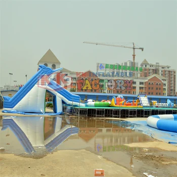

Pool inflatable slide joy park Holiday recreation fun pool park
