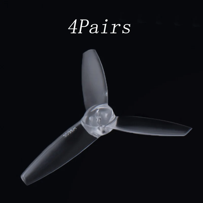 4Pairs GEMFAN 3 Inch 05 Brushless Propeller PC Blades Paddle Left/Right CW/CCW Parts for RC Micro Quadcopter Drone | Игрушки и хобби