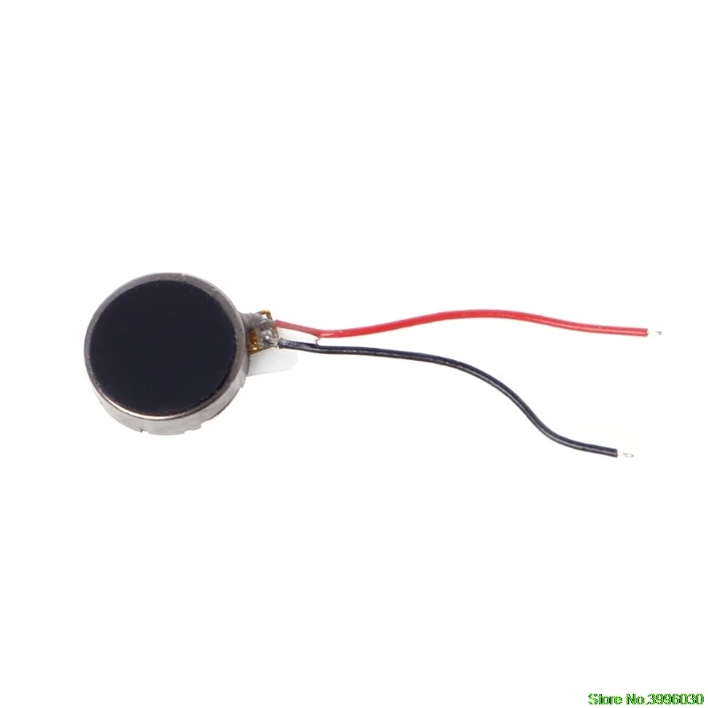 Motor de vibração vibratório plano para celular, motor de vibração de 10x dc 3v 70ma 12000 rpm para telefone