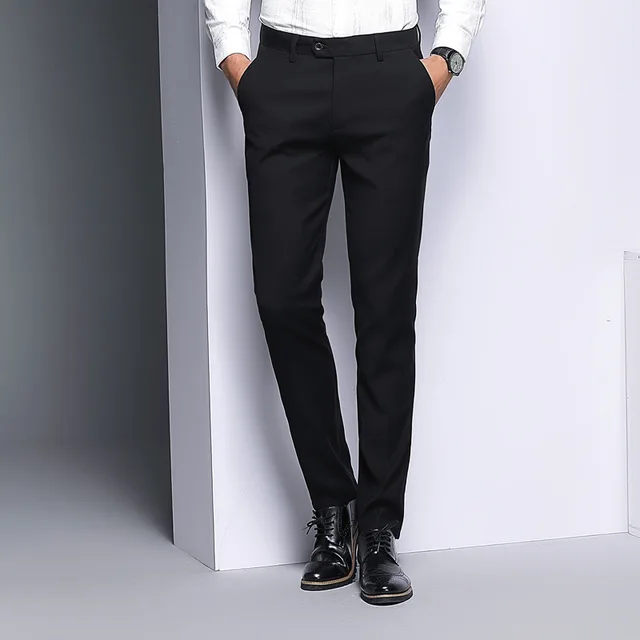 ICPANS Suit Pants Men Office Business Male Trousers Formal Men Pants