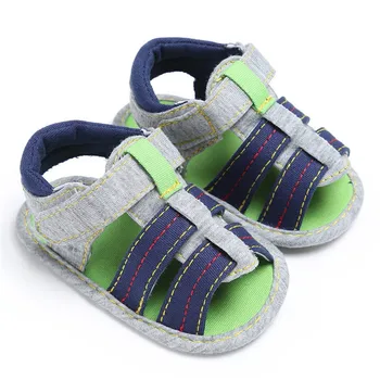 

Handsome Summer Newborn Baby Boys Canvas Children Soft Sole Crib Toddler Shoes Firstwalker Sneakers Anti-slip Firstwalkers