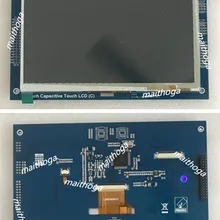 7,0 дюймов SPI lcd емкостный сенсорный модуль RA8875 контроллер GT911 сенсорный IC 800*480 интерфейс IEC