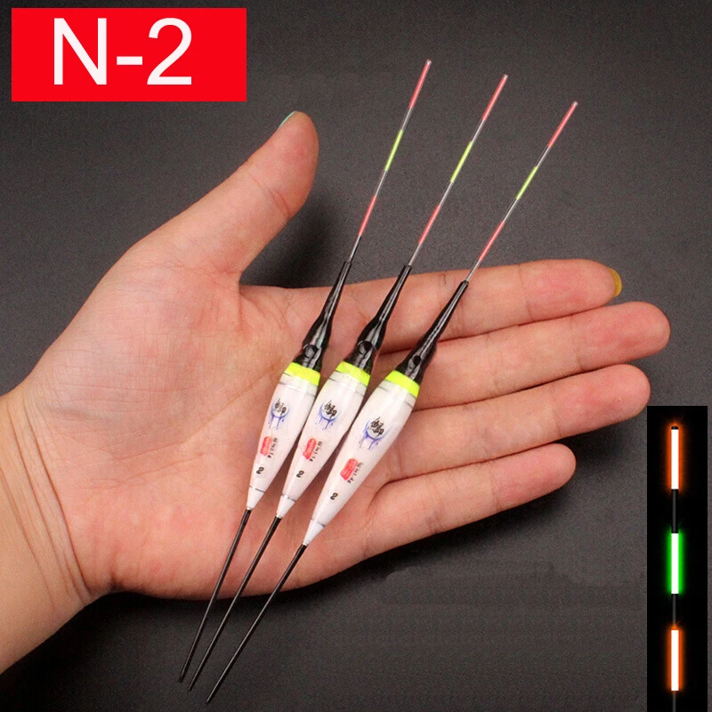 

Shallow Water Fishing Floats Balsa Electric Luminous Floats High Brightness Night Light Fising Bobbers Fishing Accessory Tackles