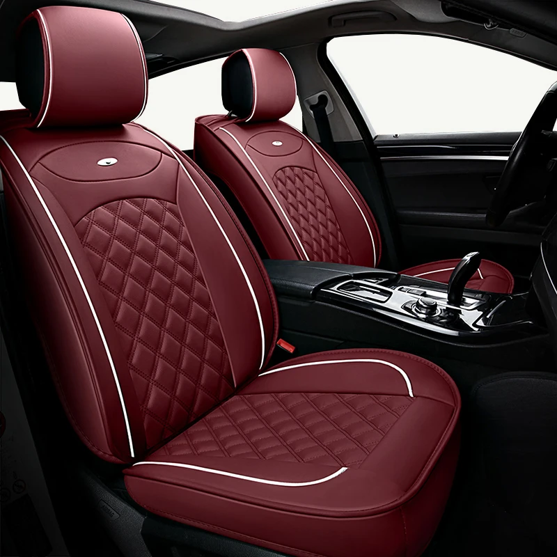 

(Front+Rear)universal leather car seat cover for Lifan X60 X50 320 330 520 620 630 720 car accessories auto styling 3D car