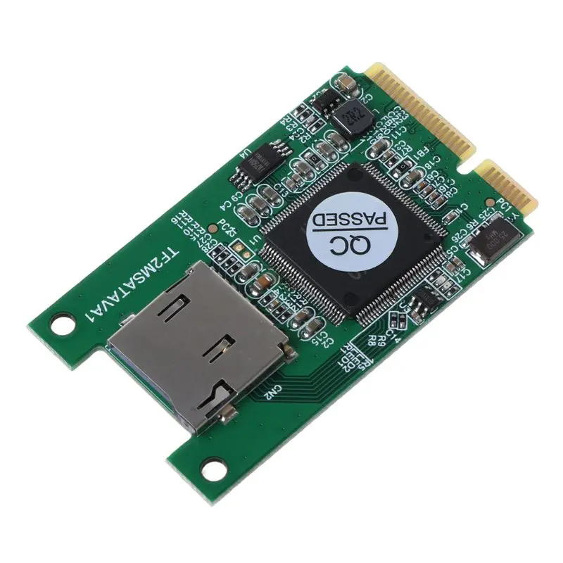 Micro SD TF карта для мини PCI-E mSATA SSD твердотельный накопитель адаптер конвертер для ПК компьютер ноутбук аксессуары