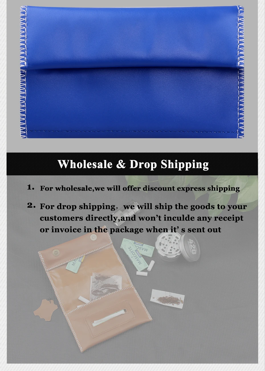Smoking tobacco pouch