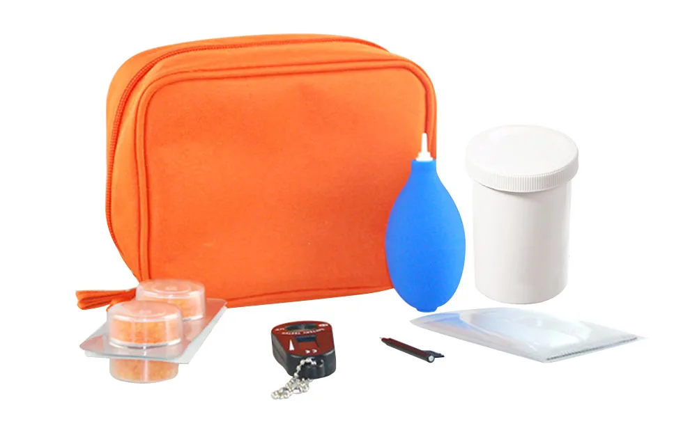 Набор для чистки слухового аппарата, набор для сушки ушных вкладышей, аксессуары для ежедневного обслуживания(7 в 1 упаковке