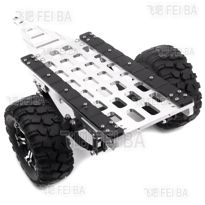 1/10 RC Рок Гусеничный металлическая тележка для SCX10 CC01 F350 HILUX 90034 D90