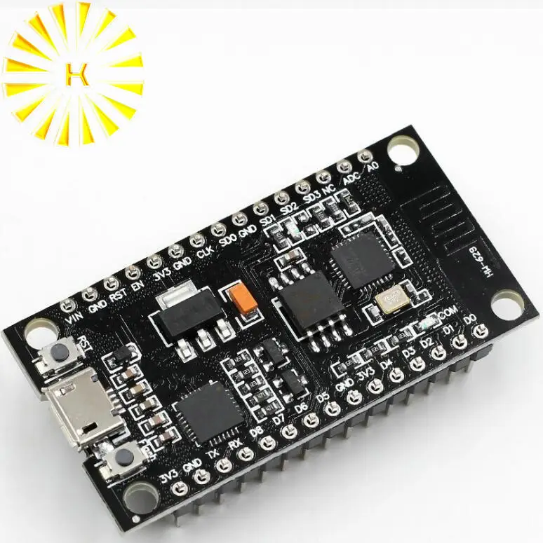 V3 NodeMcu Lua модуль Wi-Fi интеграция ESP8266 + Дополнительная память 32M flash разъем USB-serial CP2102 |