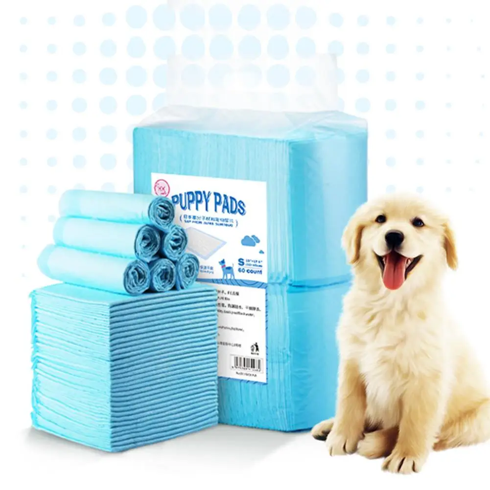 

60Pcs KKPETS Pet Diaper Absorbent Puppy Training Pads Antibacterial Nappy