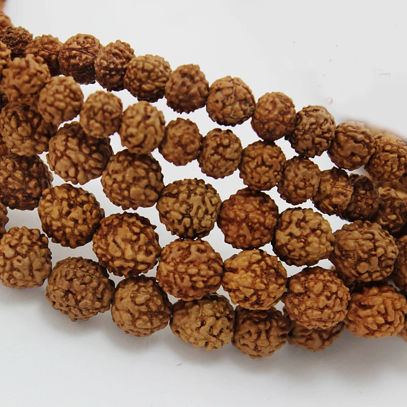 

High Quality 6mm 9mm 6*8mm Natural Buddha Bodhi Loose shell Beads for DIY fashion charms Necklace and Bracelet