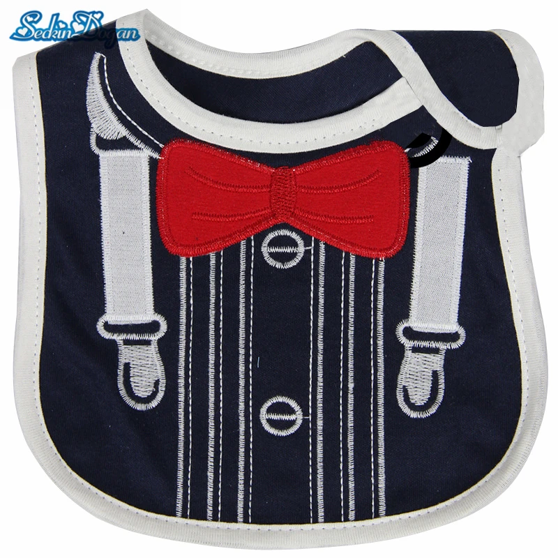 SeckinDogan Baby Bibs Waterproof Solid Cotton High Quality Baby Girl Boy Bibs Cartoon Animal Burp Cloths Accessories cheap stuff