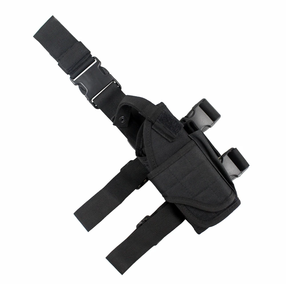 

Tactical Universal Drop Leg Holster gun holster bag Adjustable Thigh Pistol Gun Holster for Right Handed
