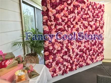 2.4M x 2.4M Luxury Flower backdrop Wedding Flower Wall Event Decoraton
