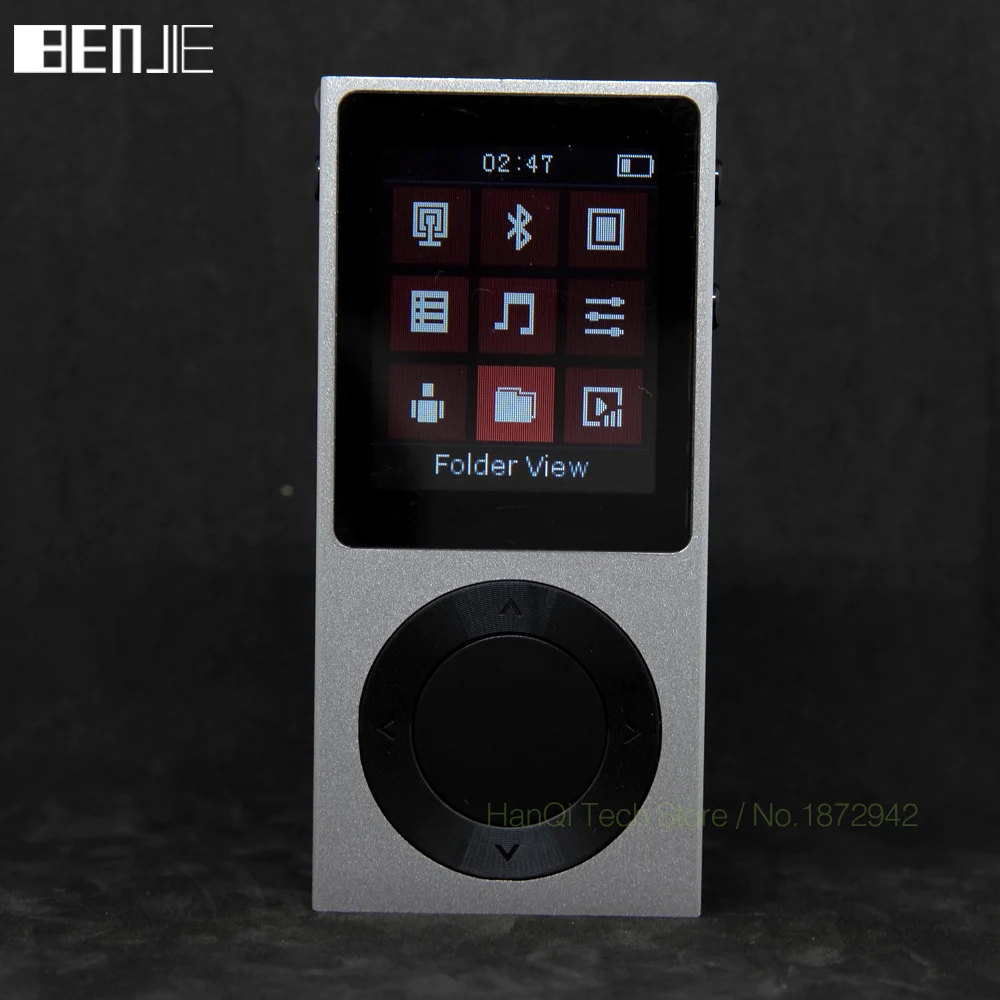 BENJIE-T6 HiFi MP3 музыкальный плеер 1," TFT экран Полный цинковый сплав без потерь HiFi MP3 музыкальный плеер поддержка DSD/Bluetooth/AUX