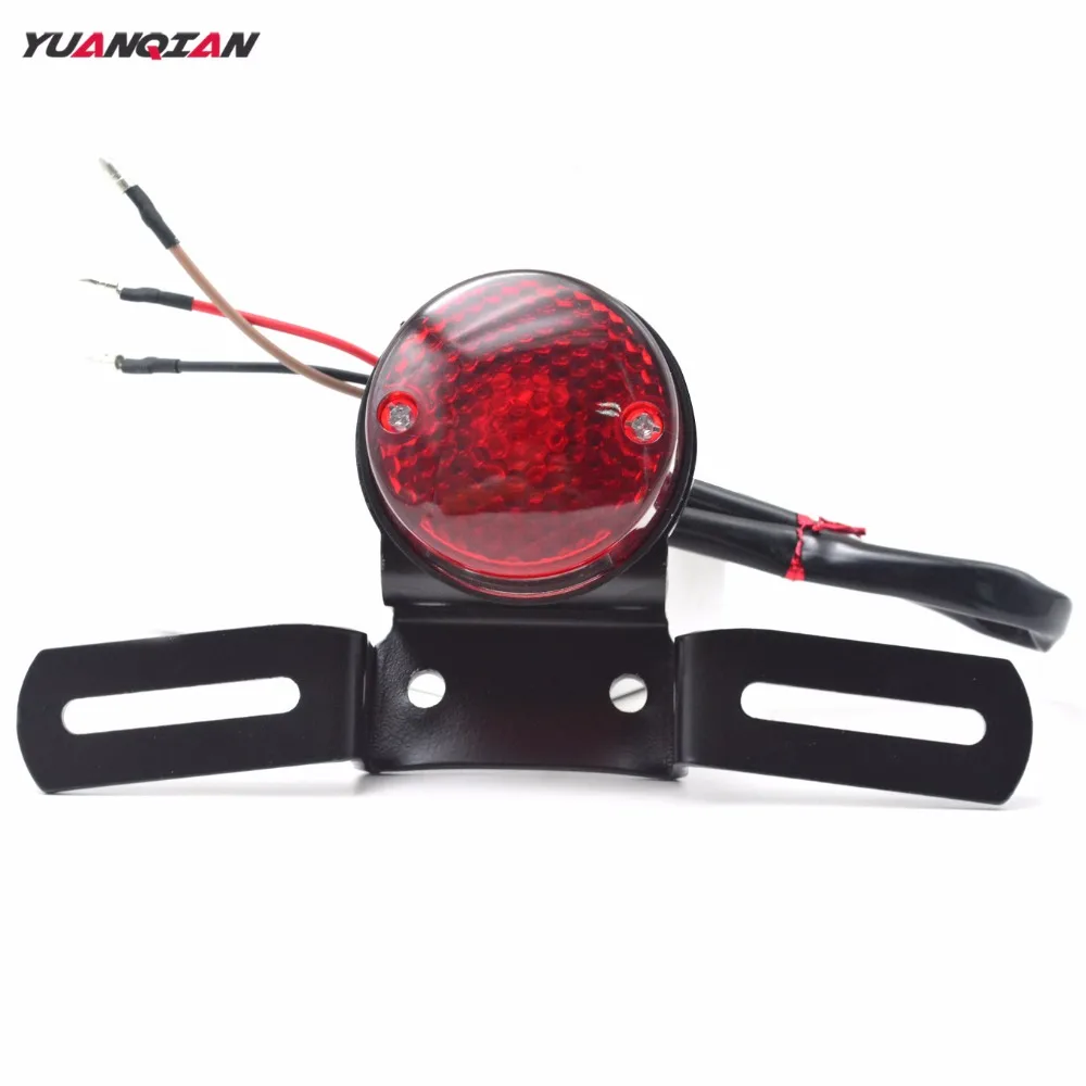 Tail Light Motorcycle Accessories License Plate Holder Rear lights For Honda CB600F CB599  CB600 HORNET CB919 CBR 600 F4i CB650F