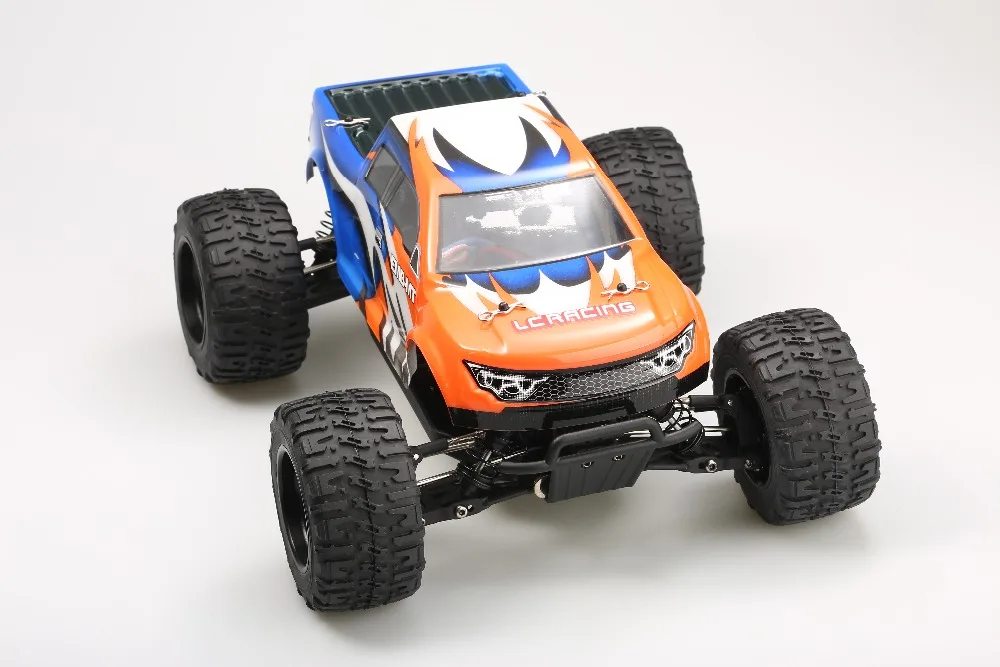 LC Racing EMB-MTL 1/14 масштаб 4WD электродвигатель RC Monster truck RTR версия 2,4G радио