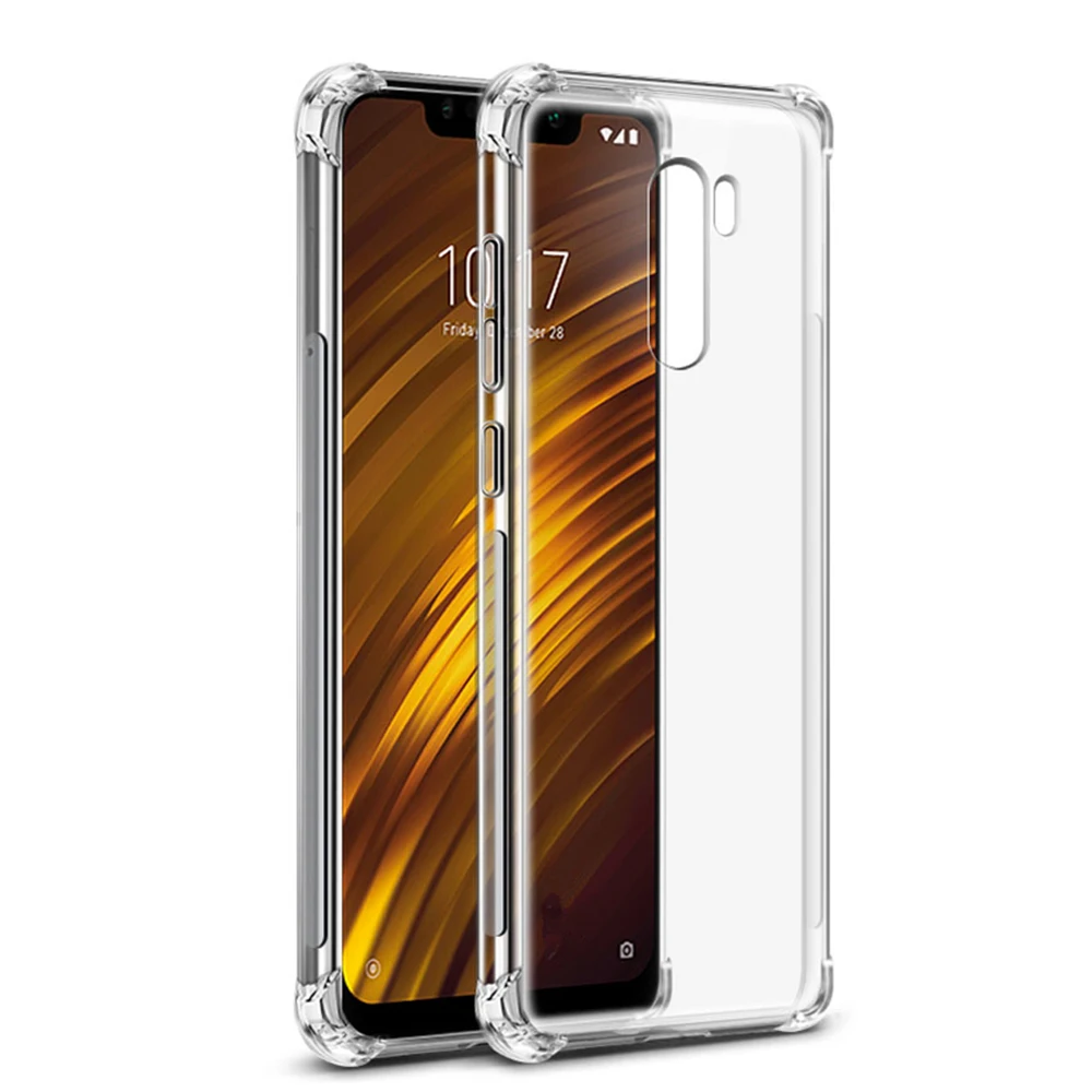 Для Xiaomi Mi8 6 5X 6X 5C 5S note 3 тонкий кристально прозрачный мягкий противоударный чехол Mi