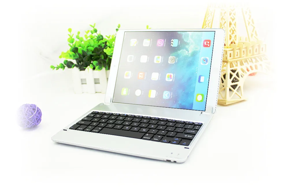 

New Arrival Orginal Bluetooth Keyboard Ultrathin ABS Aluminium Alloy Keyboard for apple ipad air for ipad case keyboard