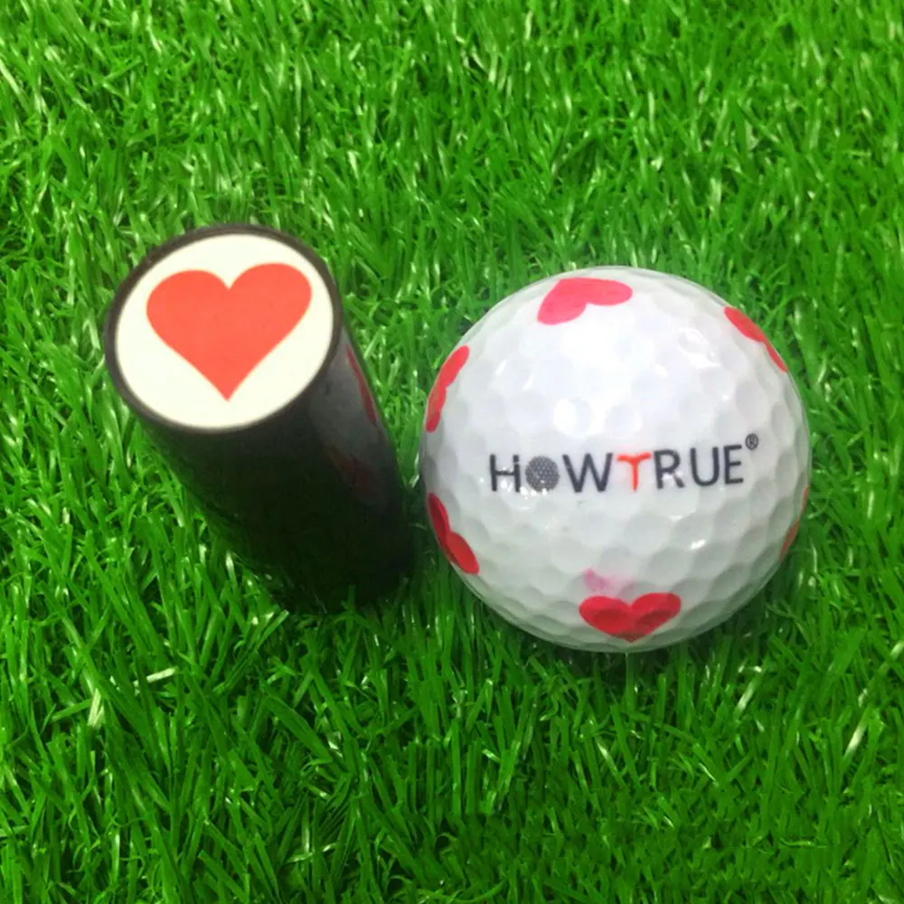 Прочный гольф печать открытый штамп Stamper не выцветает масштаб мяч ногтей супер яркий 3 цвета Досуг играть романтический
