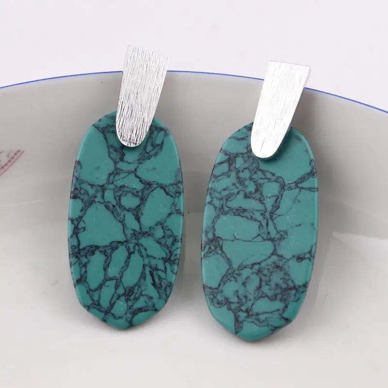 E4141 (3)Silver Turquoise