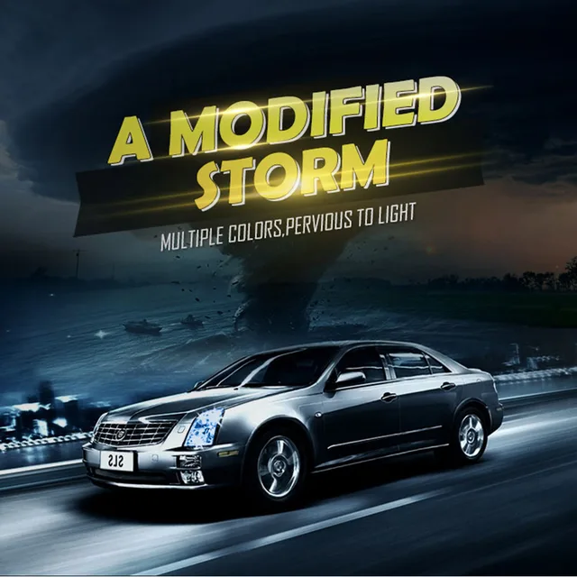11 color Car Light Headlight Taillight Tint Vinyl Film Sticker Sheet Fog Light Rear Lamp Matt Smoke Film 30x60cm 5