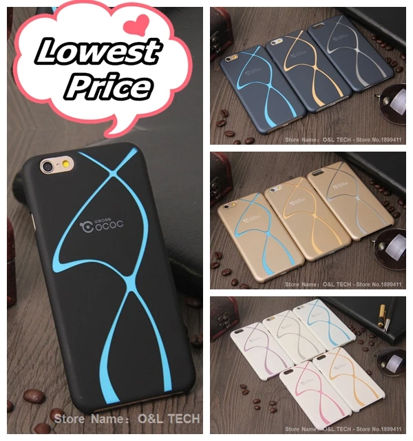 WholeSale Price Fashion Elegance Streamline Ribbon Beam Phone Case For iPhone 4 4s 5 5s SE 6 6s 6Plus 6sPlus Plastic Back Cover |