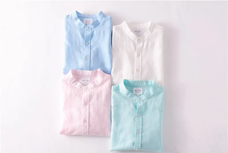 Suehaiwe бренд льняная рубашка с коротким рукавом мужские повседневные модные мужские рубашки Большие размеры S-4XL Однотонная рубашка мужские