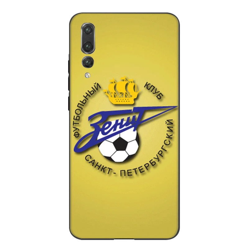 Desxz силиконовый чехол для телефона Honor Note 10 6A 7A 7X8 8X 8C 9 Lite чехол с логотипом Zenit football Club - Цвет: B10