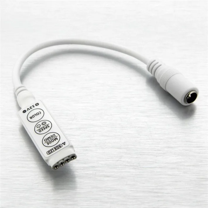 

Mini RGB Controller 12V 6A 3 Keys for 5050/3528 RGB LED Strip Light 19 Dynamic Modes and 20 Static Color Free Shipping
